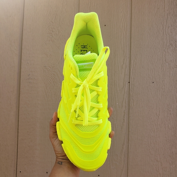 adidas men's CLIMACOOL VENTO running shoes sneakers Solar Yellow Unisex - Picture 7 of 16